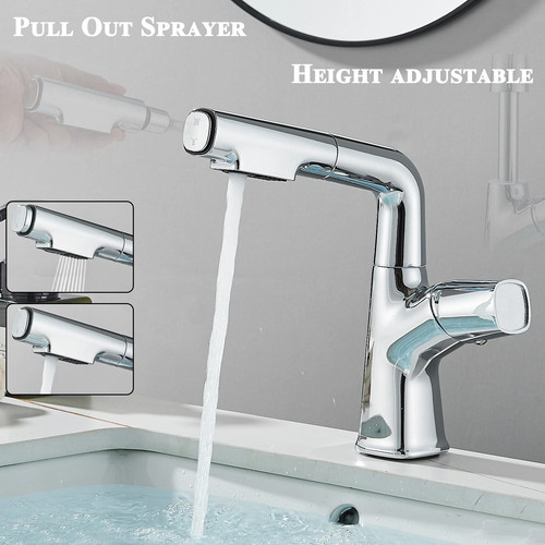 Wasserhahn bad mit ausziehbar - bad,
