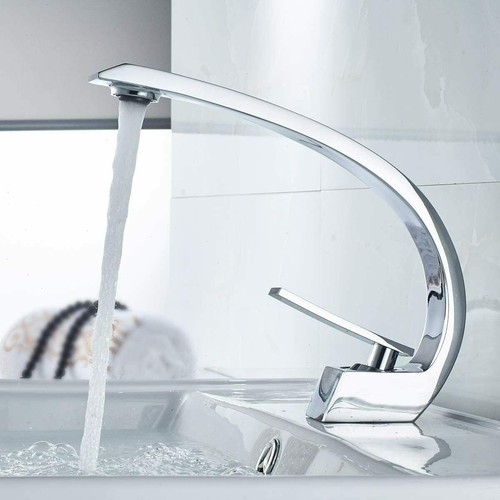 Chrom waschtischarmatur - chrom,